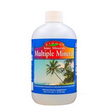 Eidon Ionic Minerals 액체 아연 농축액 이온 드롭 면역 체계 및 기분 향상 스트레스 완화 천연 성분 비건 글루텐 프리 방부제 또는 첨가제 없음 532.3ml18온스, Multiple Minerals