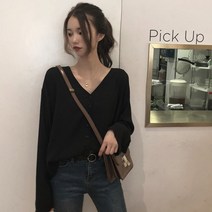 봄 여름 여성쉬폰 블라우스575775413024