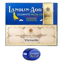 빅토리아 에그팩 스웨덴 에그팩 라놀린 앤 로즈워터+케이스, 1박스 (50g x 6개입)+케이스