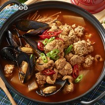 앙트레 알곤이 홍합 전골 쿠킹박스 밀키트(2인분) 1115g