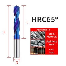 전동 핸드 가정용 드릴 세트 굴착 홀 비트 하드 메탈 텅스텐 스틸 트위스, 2.9mm+HRC65