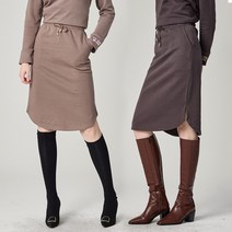 로코엘라 로코엘라 카밀 웜 기모 이지웨어 스커트