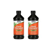 [1+1] Now Foods 나우푸드 리퀴드 엽록소 473ml 클로로필 Chlorophyll 민트맛 액상 약들약 고약사 2개