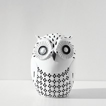 풍수 도자기 부엉이 인테리어 장식소품, 부엉이 장식품 (짧은)