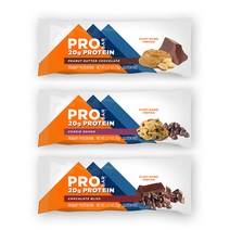 [PROBAR]미국 프로바 식물성프로틴바 70g 단백질바 3개 다양한 옵션/ 단백질20g/ 미국프로바 정품, 피넛버터 초콜릿 프로틴바 3개