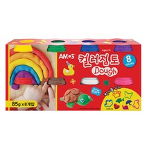 아모스 아이클레이 아이도우 8색 도구세트 85g