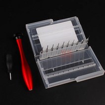 모델러용 알루미늄 합금 핸드 드릴 0.3mm-1.2mm 고정밀 드릴 헤드 DIY 도구 모델