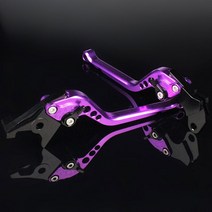 브레이크 클러치 레버 로얄 엔필드 클래식 350 500 알루미늄 핸들 액세서리 색상 가능, CHINA, Purple 177mm
