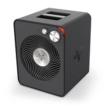 Vornado VMH300 방 전체 금속 히터 2가지 열 설정 및 조절 가능한 온도 조절기 스톰 그레이, VMH300 — 조절 가능한 온도 조_히터