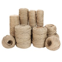 라피아 파피루스실 코바늘 뜨개질 바느질 취미, 두께 약 8mm/ 길이 50m