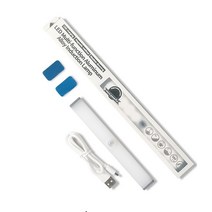 미니 센서등 아파트현관 현관문 센스등 드레스룸 신발장하부 배란다 조명 벽부 비상 베터리, 흰색, 50cm