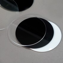 원형 아크릴 레이저 가공 투명 2mm, 70cm 두께 2mm 투명