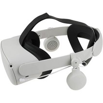 게임 가상현실 VR Oculus Quest 2 용 VR 사운드 강화 헤드폰 360 도 회전 Aux 커넥터 이어폰 오큘러스 퀘