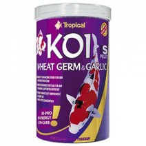 TROPICAL 코이 맥아마늘 비단잉어전용 사료 S 1000ml, 단품