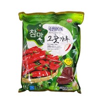 참맛청결고춧가루(한식) 3KG/고추나라/국산 BOX (4), 1개