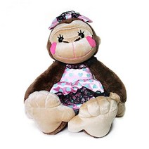 러블리 고릴린 인형 M 브라운-30cm
