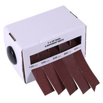 5 Size 6M 150-600 Grit Woodworking Sandpaper Abrasive Emery Cloth Roll Dry Polishing Sanding Tools F, [01] 빨간, 01 빨간