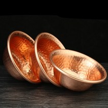 nepalese pure copper water supply bowl handmade hammer pattern 거룩한 물 그릇 불교 용품, 없음