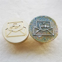 스탬프도장 왁스 씰 스탬프 xi 메리 jixiangruyi 행운의 단어 사랑의 마음 감사합니다 선물 반지 청첩장, [22] sthead