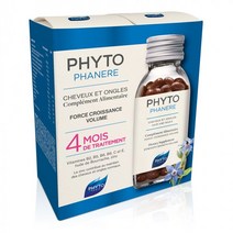 피토 PHYTOPHANERE (피토파네르) 헤어 & 손톱 영양제 2 * 120 캡슐, 1개, 2X120 CAPSULES