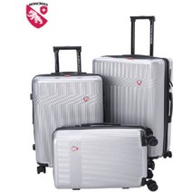 스위스몽크로스 ABS 카이저 24in 저소음 캐리어 실버