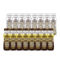 칼로바이 퍼펙트파워쉐이크 헬스 단백질 보충제 초코바나나 275ml x 8p + 바닐라 275ml x 8p 세트, 1세트