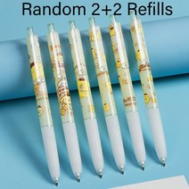 만화 기계 연필 리필 세트 애니메이션 0.5MM 학생 귀여운 오피스 문구 용품 학교, [06] Random 2