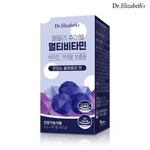 닥터엘리자베스 패밀리 츄어블 멀티비타민 60정 2개월분, 단일/상품