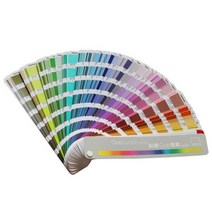 페인트 컬러카드 360가지 퍼스널컬러차트 원형 2022 국제 테마 컬러칩 색채표