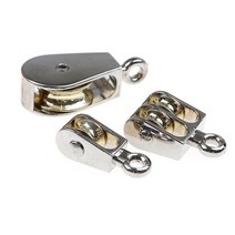 빅풀리 카본 세라믹 드레일러 365275mm 금속 시브 아연 합금 고정 풀리 크라운 및, 더블 풀리 36mm
