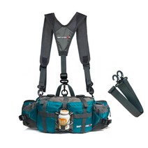 배낭겸용 배낭형 힙색 스포츠레저 힙색 여행장비 남녀 등산용 방수(사은품증정), 말라카이그린, 마라 땔감 그린