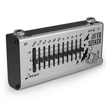Donner 이퀄라이저 EQ 구직자 10 밴드 EQ Equalizer 기타 이펙터 페달 (EQ Seeker)