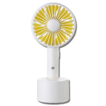 [지팬] GFAN-SPIN 지팬 스핀 휴대용선풍기 회전형 - 밀키화이트