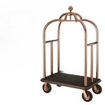 러기지 카트 호텔 스히믈 캐리어 운반기 공항, 상세 페이지 참고, 5성 로즈 골드 크라운