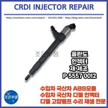 올란도 인젝터 CRDI 재생 P55570012, 557 0012 (유로 - 6 ), 1개