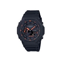 Casio G-Shock GA2100-1A4 네온 악센트 시계 빨간색 새 제품
