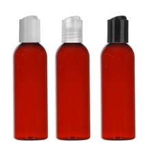 프레스캡 30ml 50ml 60ml 75ml 80ml 100ml 똑딱이캡 공병 화장품, 100ml갈색 흰색캡