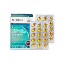 내츄럴플러스 식물성 그린 오메가3 500mg 90캡슐 x 3개, 단품, 단품