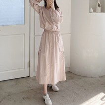 코지 디폴트 바스락 캐주얼 크롭 트레이닝 후드티
