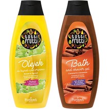[공식수입] 파모나 투티푸르티 베스&샤워젤(바디워시) 10종 425ml, 1개, (특가/2종)바나나+카라멜 샤워젤 425ml