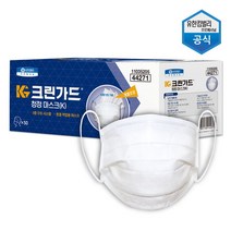 크린가드 청정마스크 50매(K) 1카톤 44271 국내생산, 단품