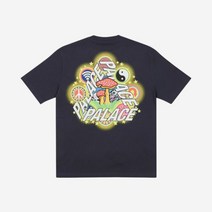 [정품] 팔라스 번 5G 티셔츠 네이비 - 22FW Palace Bun T-Shirt Navy