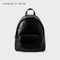 CHARLES & KEITH Direct Purchase for Women CK2-60150976 Soft Cover Backpack