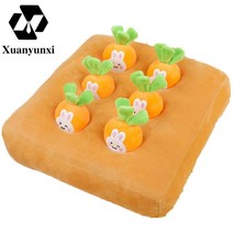 Xuanyunxi버섯 뽑기 애완동물 재미 이빨 가는 장난감1+1, 라지 무토끼(32*32cm)