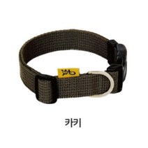 강아지목줄훈련 카키 반려견 산책하는법 애견목걸이
