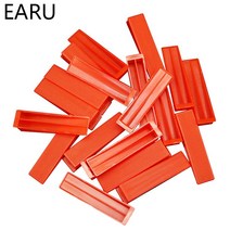 건설 도구 실노 천을 마 상자 홀더100pcs 레드 웨지 플라스틱 세라믹 타일 레벨링 시스템 타일링 바닥 벽 carrelage 도구 스페이서 로케이터 레벨러 레벨 도매