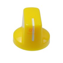 10 개/몫 6.4mm 샤프트 기타 효과 페달 포인터 손잡이 1/4 quot샤프트 스크류-4 색, [02] White X 10