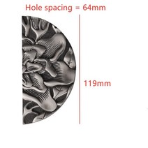 인테리어고가구 사방탁자 반닫이 거실장 한약장 앤틱 전통 새로운 중국 손잡이: 현대 서랍 캐비닛 옷장, 02 A - right