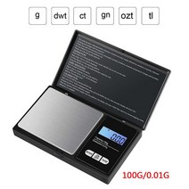 1톤저울 톤백 저울 3000g/0.1g 전자 디지털 디스플레이 500g/0.01g 보석 그램 정밀 LCD 미니 주방, [02] 500g-0.01g