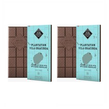 Michel Cluizel 미쉘 클뤼젤 플랜테이션 빌라 그라신다 카카오 67% 다크 초콜릿 바 Vila Gracinda 70g 2개, 1세트
